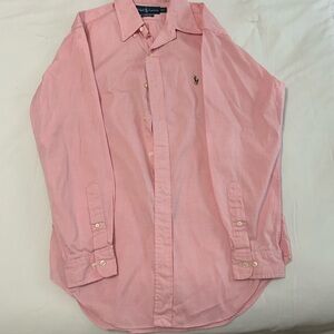 Ralph Lauren Pink Casual Button Down Shirt